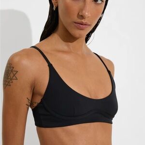 Left On Friday Black Bikini Top